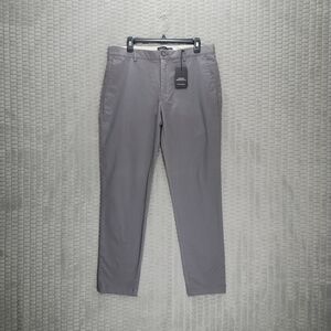 Club Monaco Connor Modern Slim Fit Gray Chino Pants-33X32